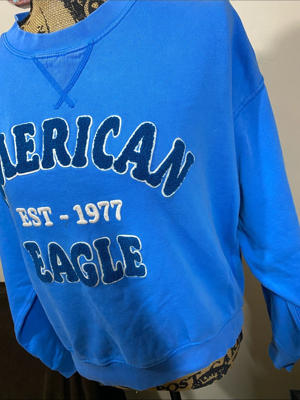 AMERICAN EAGLE Crewneck Sweatshirt size women’s small - Picture 4 of 6